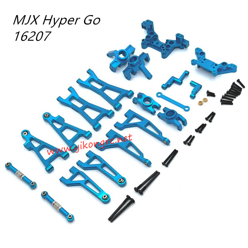 MJX Hyper Go 16207 Upgrades Metal Modification Kit blue