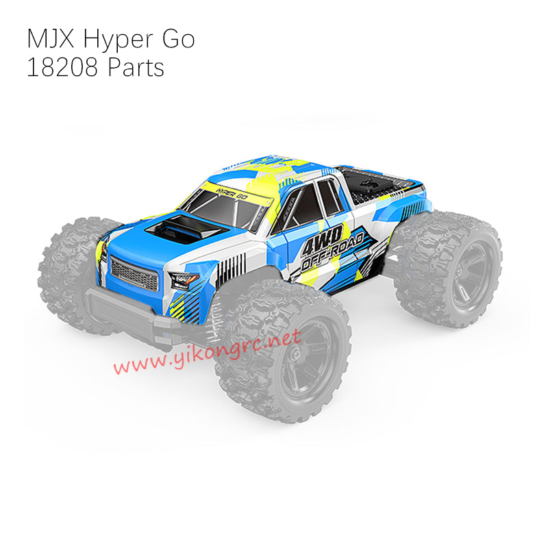 MJX Hyper Go 18208 Parts body shell blue