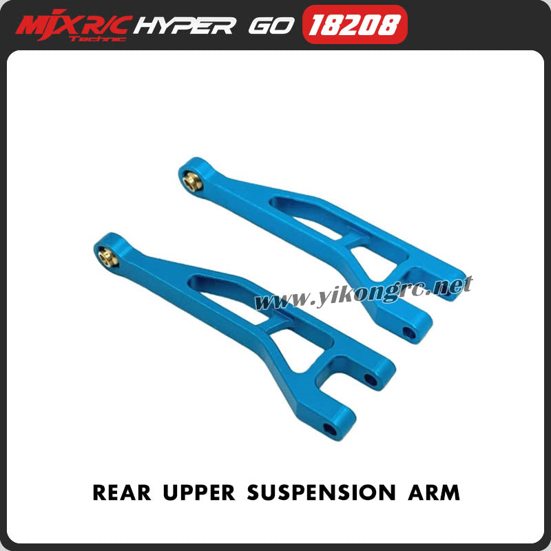 MJX Hyper Go 18208 RC Car Upgrade Parts Rear Upper Suspension Arm blue