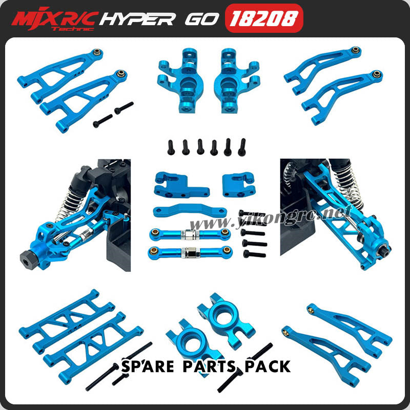 MJX Hyper Go 18208 RC Car Upgrade Spare Parts Pack blue