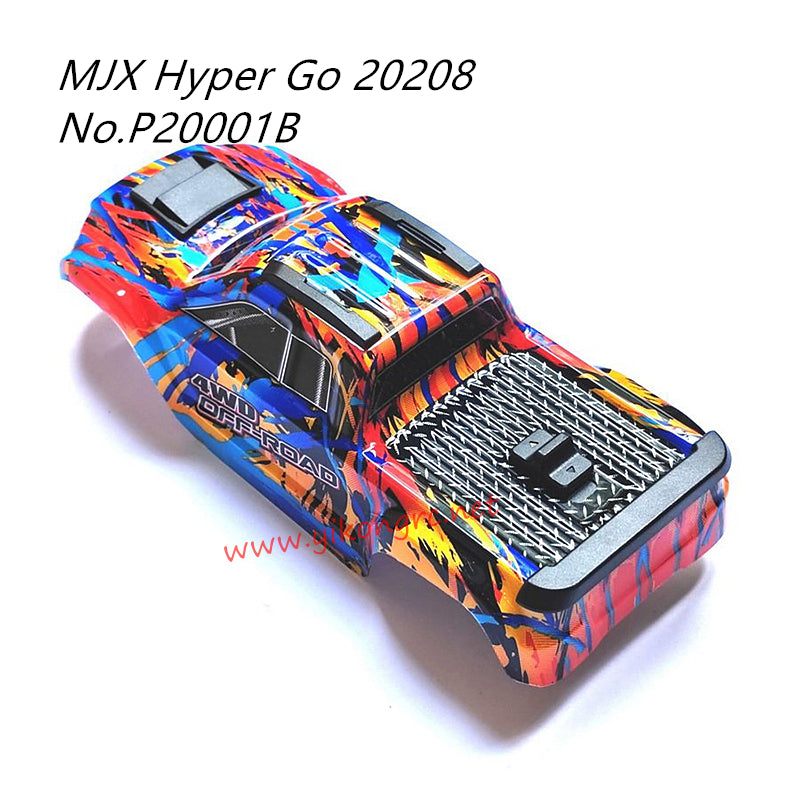 MJX Hyper Go 20208 Parts Car Shell P2001B