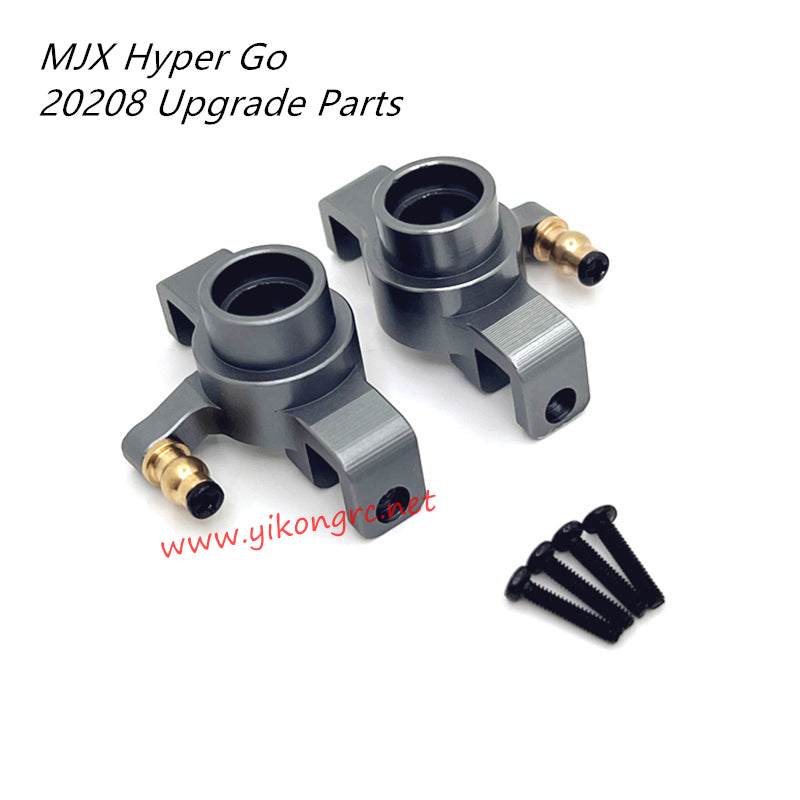 MJX Hyper Go 20208 RC Car Upgrade Parts Metal Front Steering Cup titanium