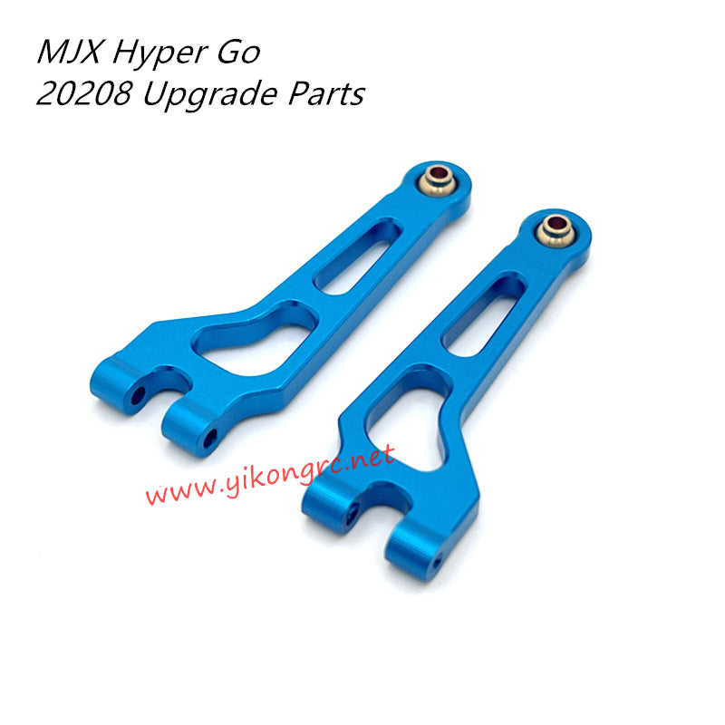 MJX Hyper Go 20208 RC Car Upgrade Parts Metal Front Upper Swing Arm blue