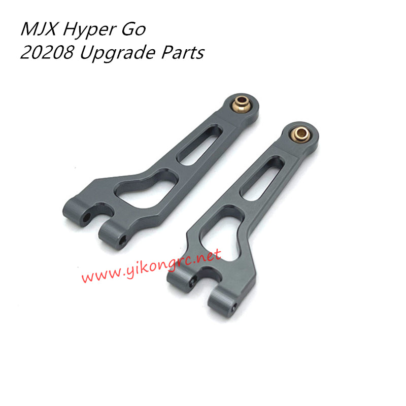MJX Hyper Go 20208 RC Car Upgrade Parts Metal Front Upper Swing Arm titanium