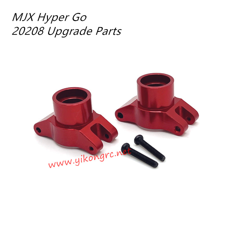 MJX Hyper Go 20208 RC Car Upgrade Parts Metal Rear Cup RED