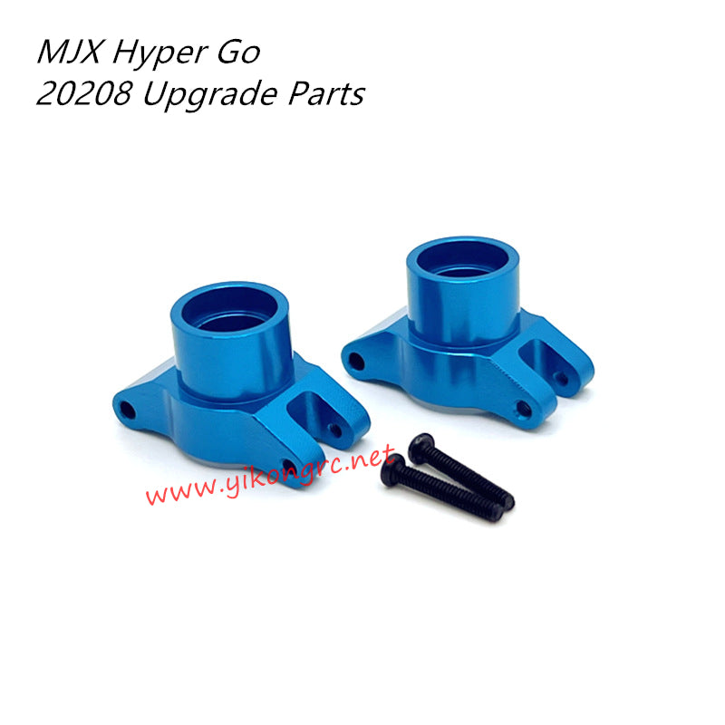 MJX Hyper Go 20208 RC Car Upgrade Parts Metal Rear Cup blue