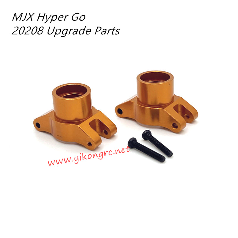 MJX Hyper Go 20208 RC Car Upgrade Parts Metal Rear Cup gold
