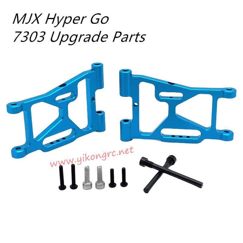 MJX Hyper Go 7303 Parts Front Lower Swing Arms P73220 blue