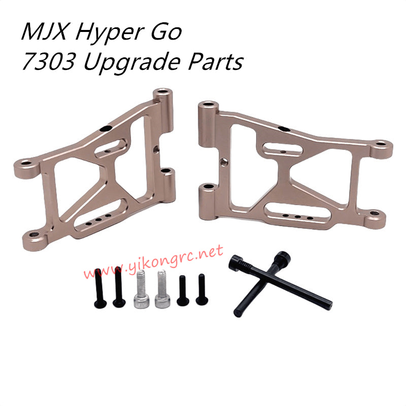 MJX Hyper Go 7303 Parts Front Lower Swing Arms P73220 gold