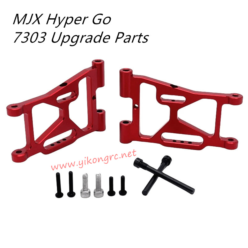 MJX Hyper Go 7303 Parts Front Lower Swing Arms P73220 red