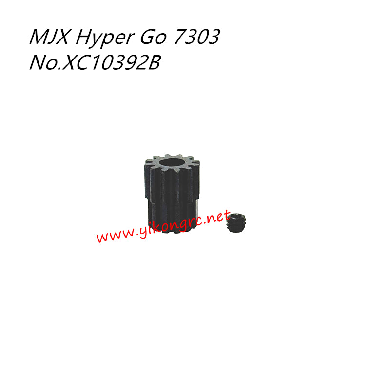 MJX Hyper Go 7303 RC Car Parts Motor Pinion XC10392B
