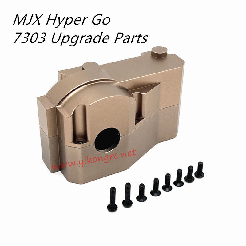 MJX Hyper Go 7303 Upgrade Parts Central Motor Gearbox Cover GOLD