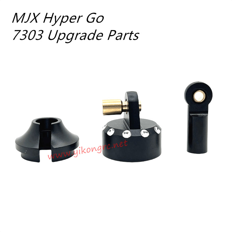MJX Hyper Go 7303 Upgrade Parts F/R Original Shock Absorber Replacement Assemblies black
