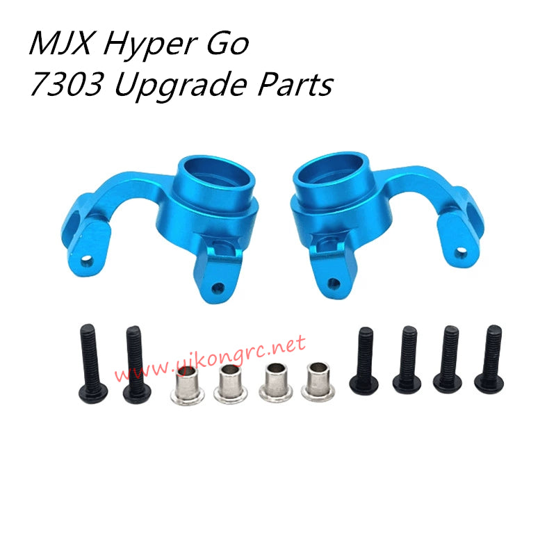 MJX Hyper Go 7303 Upgrade Parts Front Steering Cup P73230B blue
