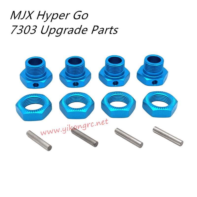 MJX Hyper Go 7303 Upgrade Parts Metal Connector P73440 P73441 blue