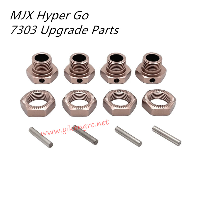 MJX Hyper Go 7303 Upgrade Parts Metal Connector P73440 P73441 gold
