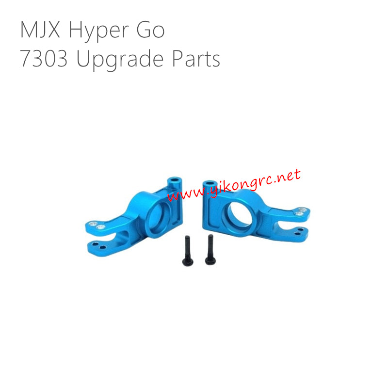 MJX Hyper Go 7303 Upgrade Parts Metal Rear Cup blue