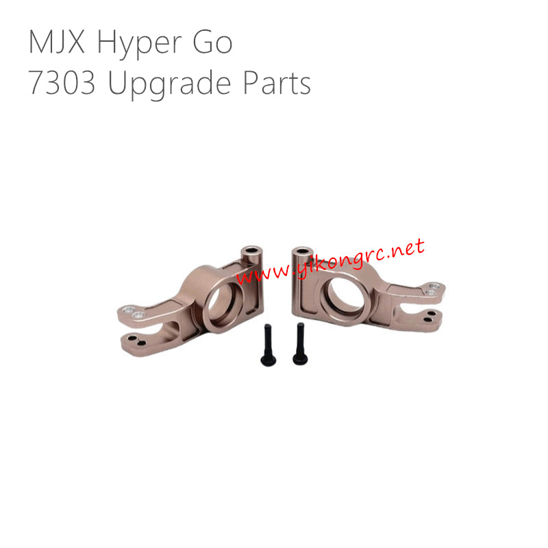 MJX Hyper Go 7303 Upgrade Parts Metal Rear Cup gold