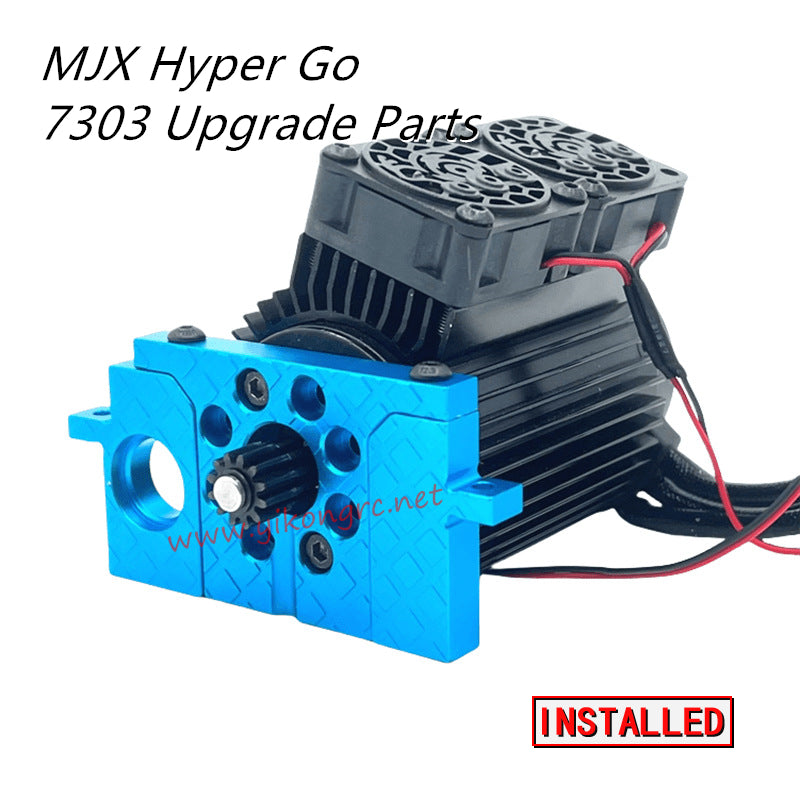 MJX Hyper Go 7303 Upgrade Parts Motor Mounting Bracket INSTALLED 2