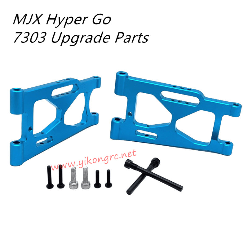 MJX Hyper Go 7303 Upgrade Parts Rear Lower Swing Arms P73250 blue
