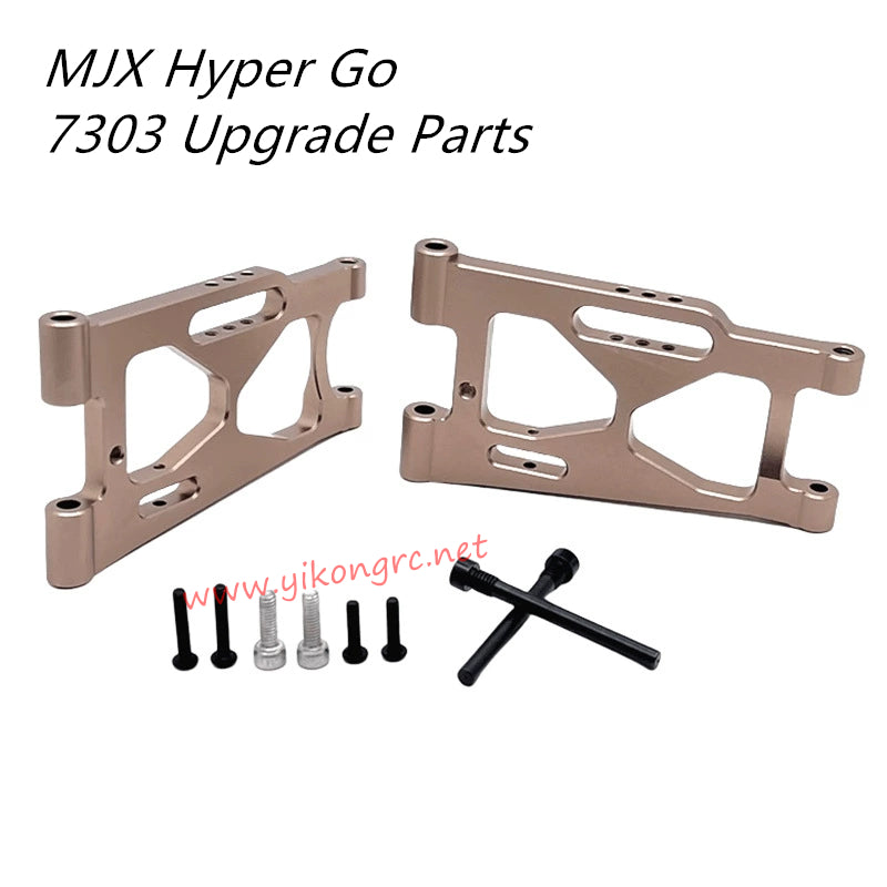 MJX Hyper Go 7303 Upgrade Parts Rear Lower Swing Arms P73250 gold