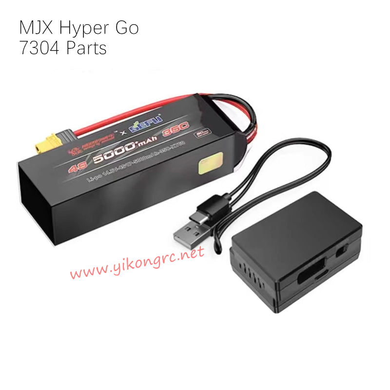 MJX Hyper Go 7304 Parts (DC) Original 4S 5000mAh Battery and Charger