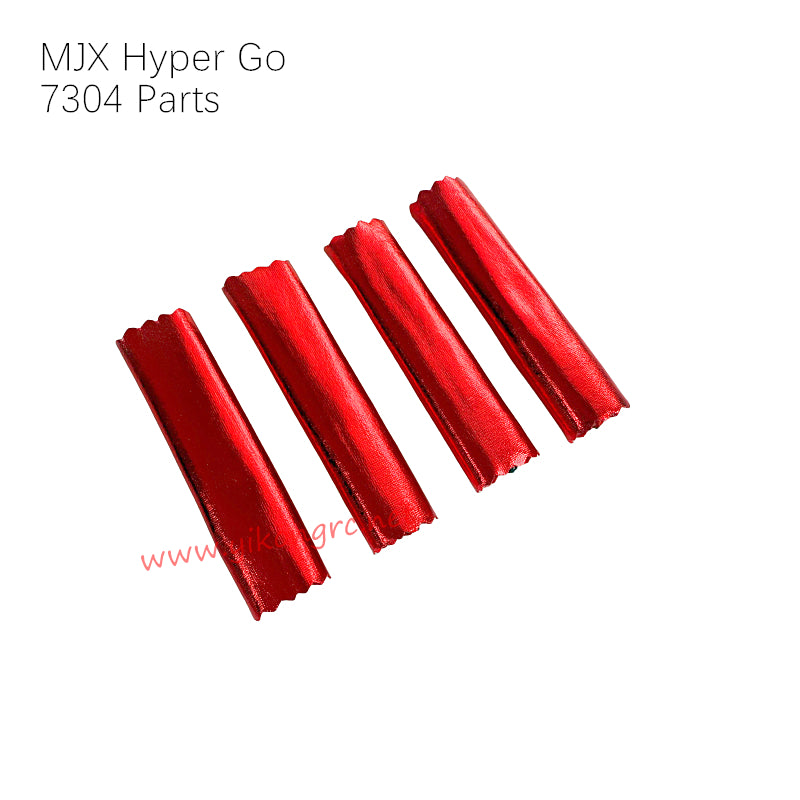 MJX Hyper Go 7304 Parts Shock Absorber Sleeve red