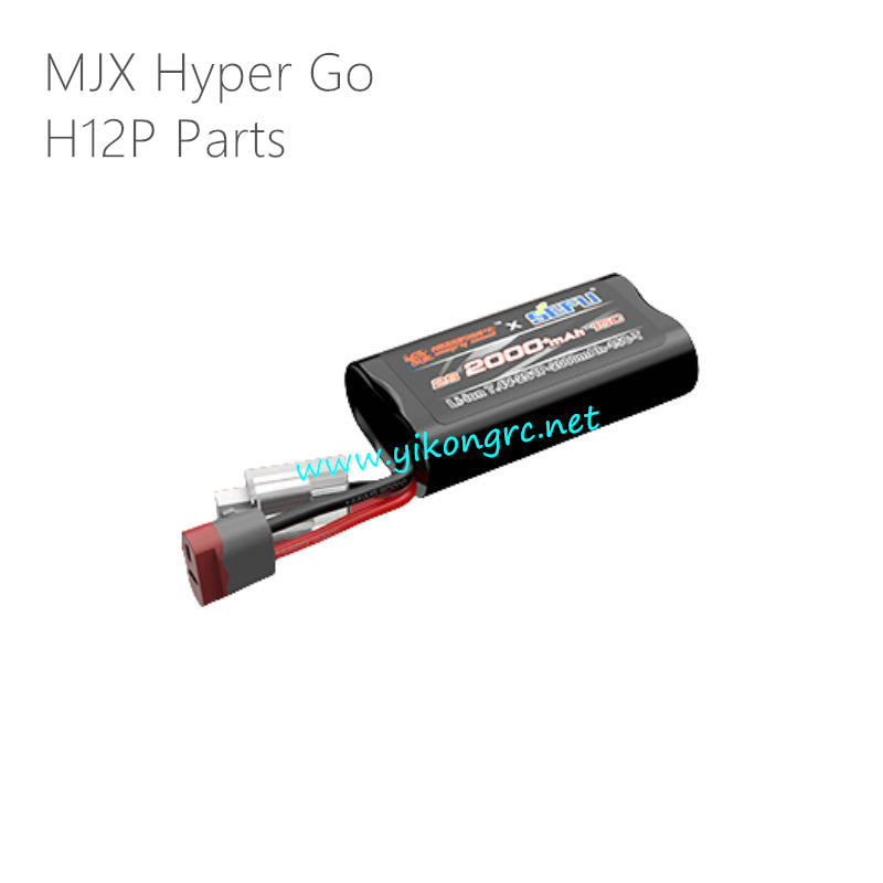 MJX Hyper Go H12P RC Car Parts 2S 2000MAH Battery