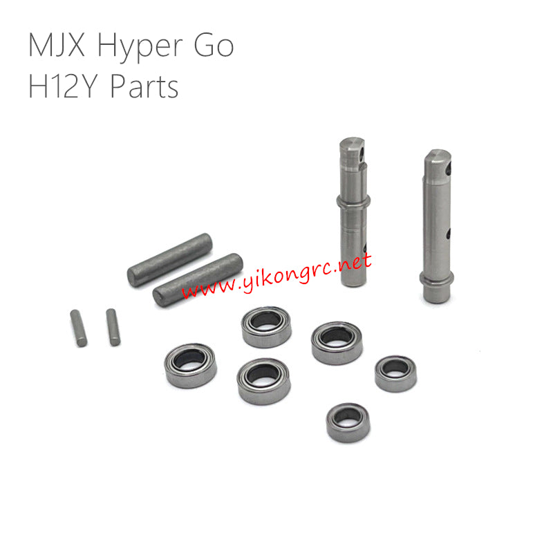 MJX Hyper Go H12Y RC Car Upgrade Parts Central Gearbox Ball Bearings Connecting Shaft front