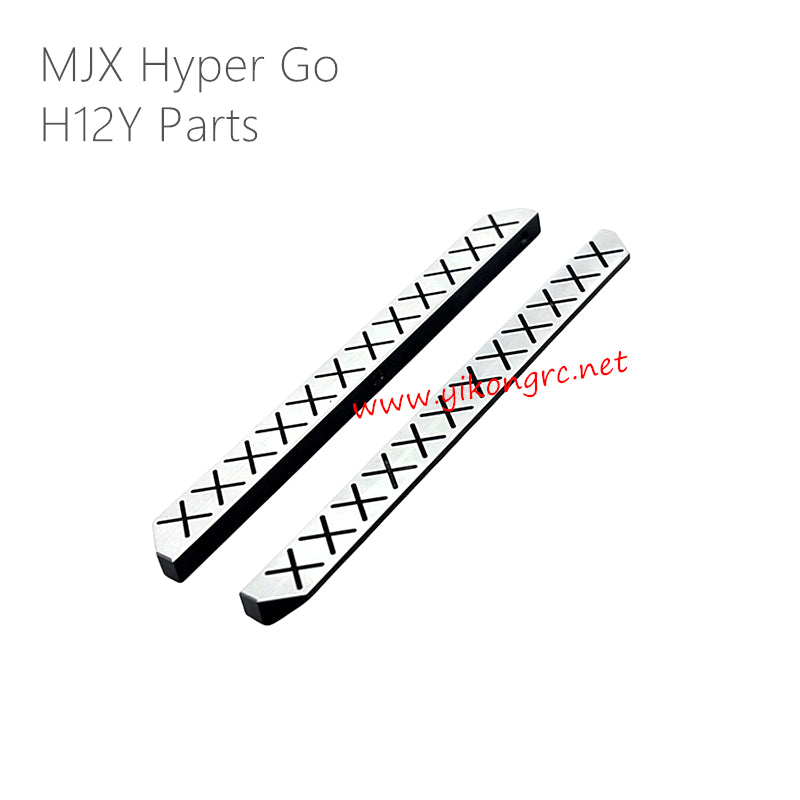 MJX Hyper Go H12Y RC Car Upgrade Parts Left and right foot pedals black