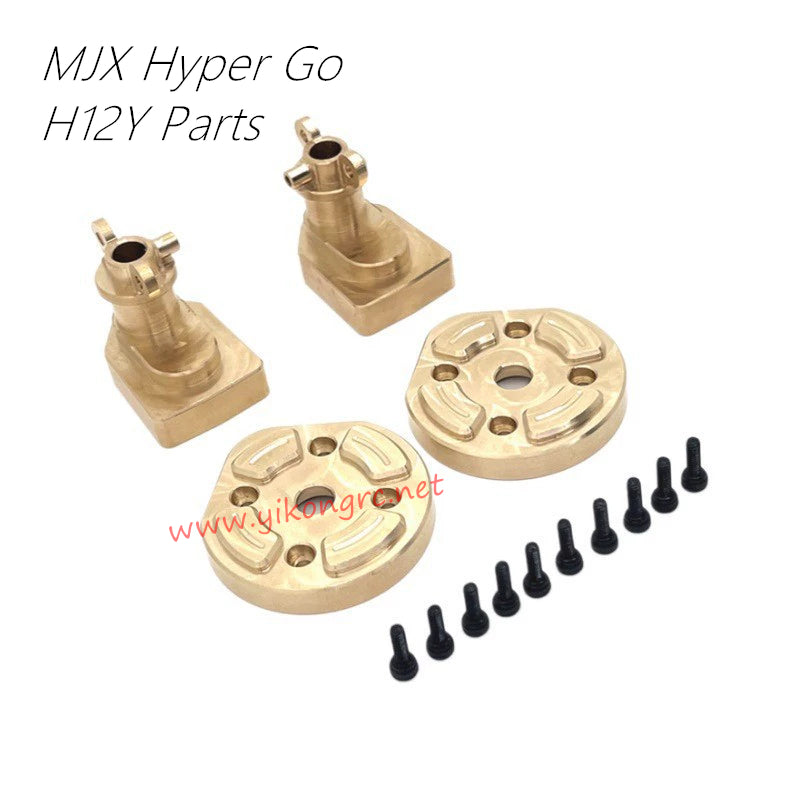 MJX Hyper Go H12Y RC Car Upgrades Counterweight, Gear Cover Rear Axle Joint Cup
