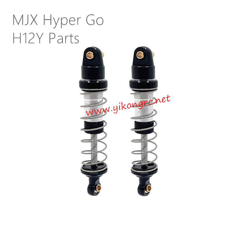 MJX Hyper Go H12Y Upgrade Parts Adjustable hard and soft hydraulic shock absorbers Black
