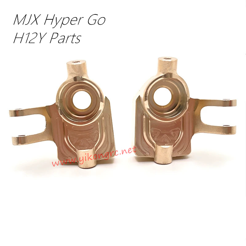 MJX Hyper Go H12Y Upgrade Parts Front Axle Steering Cup brass