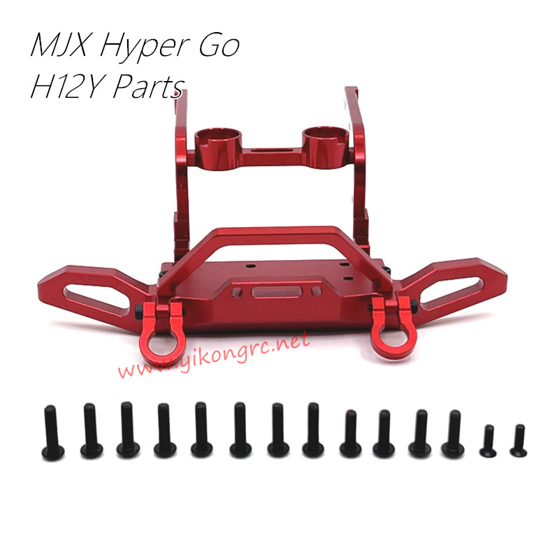 MJX Hyper Go H12Y Upgrade Parts Front Bumper red