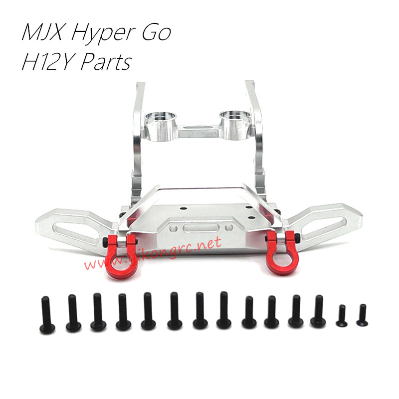 MJX Hyper Go H12Y Upgrade Parts Front Bumper silver