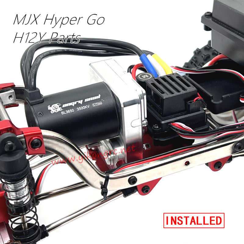 MJX Hyper Go H12Y Upgrade Parts Middle Gearbox Housing Without Gears installed 1