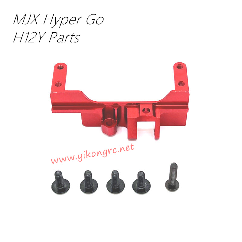 MJX Hyper Go H12Y Upgrades Front Axle Servo Mounting Part Servo Seat red