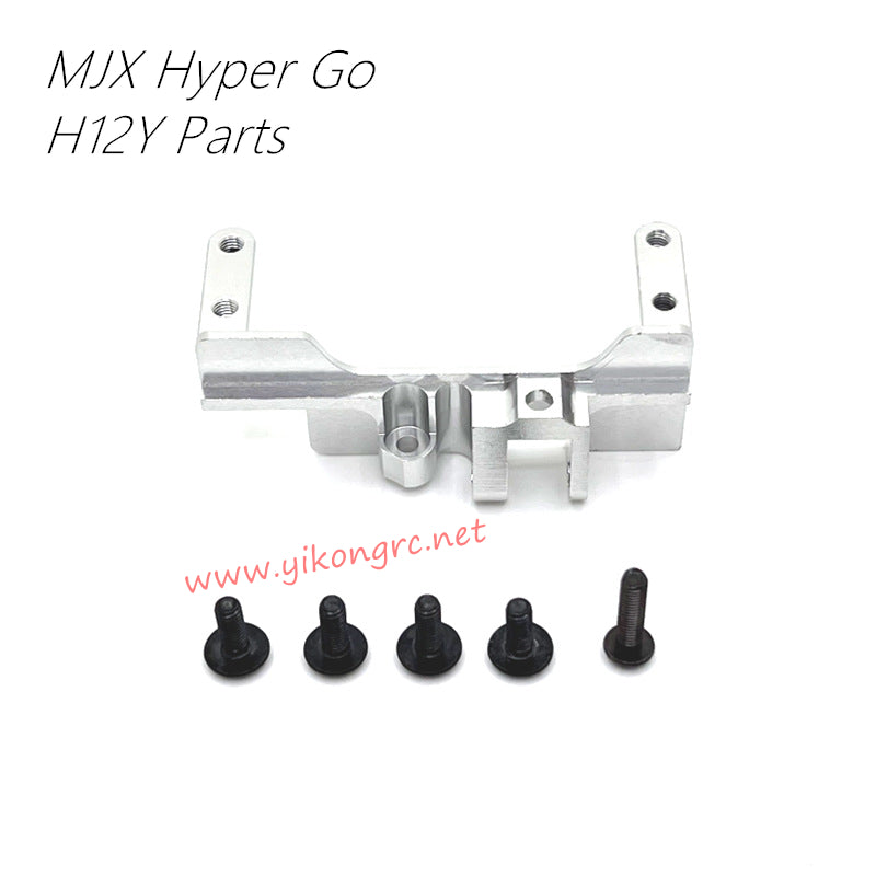 MJX Hyper Go H12Y Upgrades Front Axle Servo Mounting Part Servo Seat silver