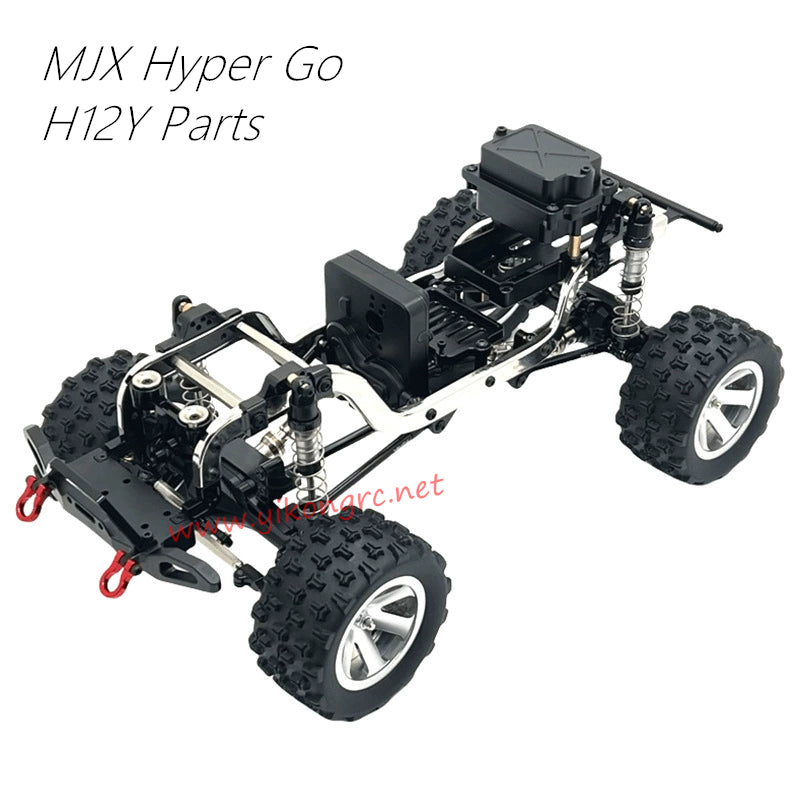 MJX Hyper Go H12Y Upgrades Precision Full Metal Frame black
