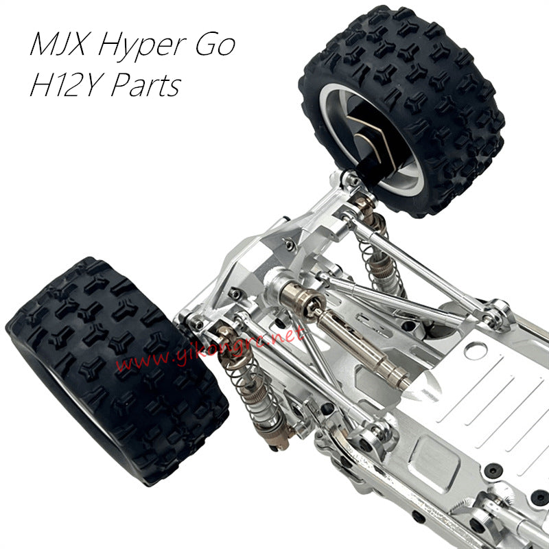 MJX Hyper Go H12Y Upgrades Precision Full Metal Frame installed 1