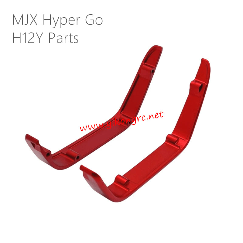 MJX Hyper Go H12Y Upgrades Rear Left And Right Wheel Arch Guards red