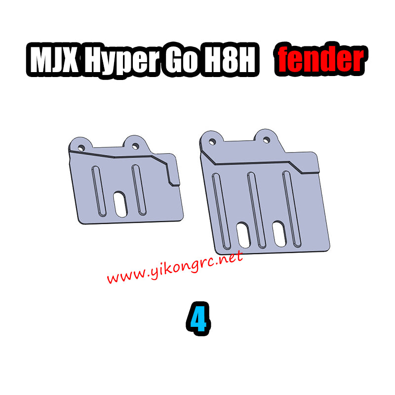 MJX Hyper Go H8H Upgrade Parts Fender 4