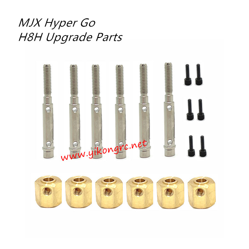 MJX Hyper Go H8H Upgrade Parts Widened coupler, output shaft 6x6
