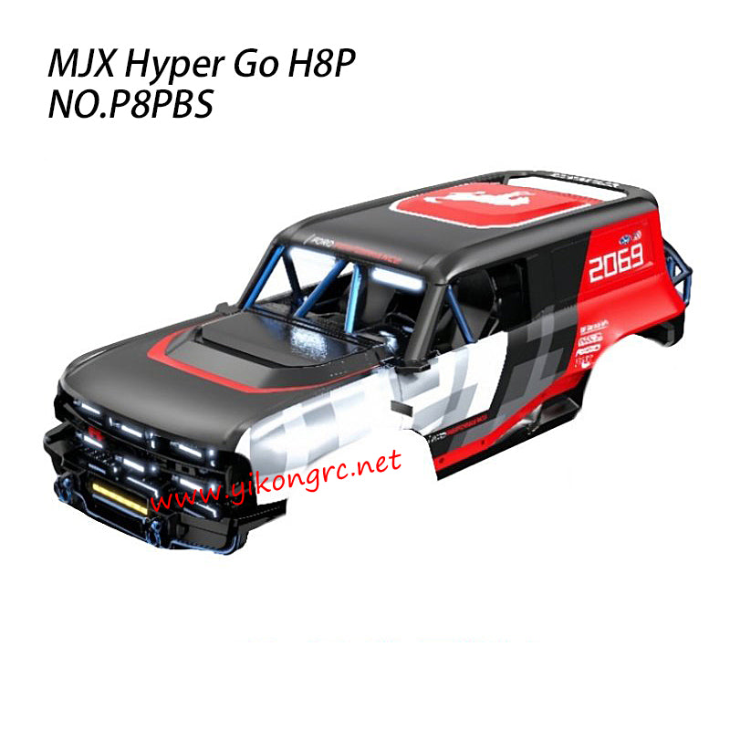 MJX Hyper Go H8P Parts Body Shell Assembly P8PBS