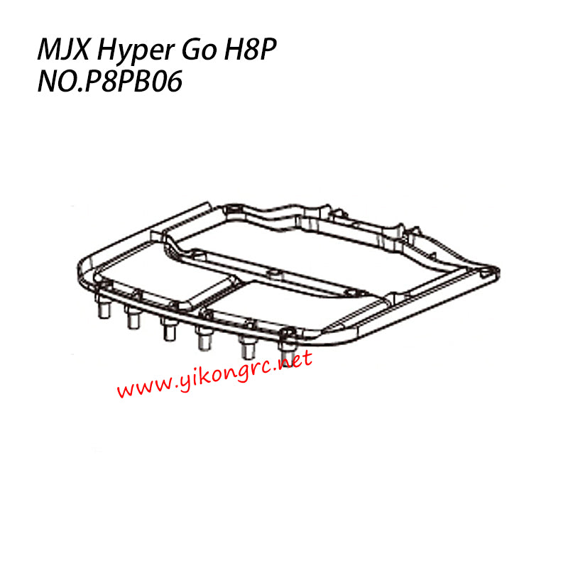 MJX Hyper Go H8P Parts Lower Mount Bracket P8PB06