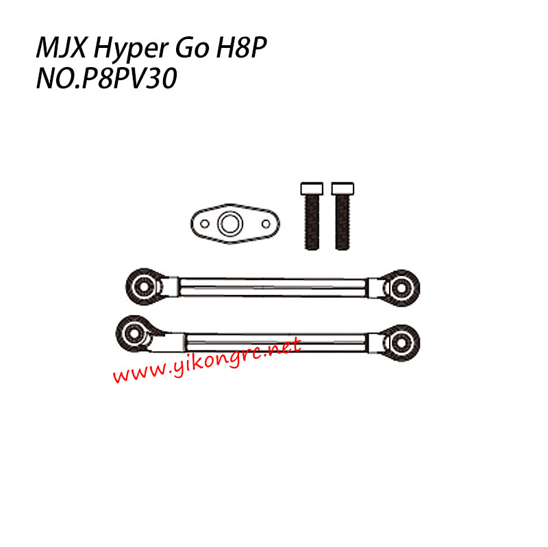 MJX Hyper Go H8P RC Car Parts Watt Linkage P8PV30