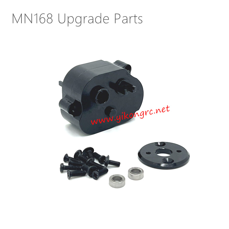 Gearbox Cover and Motor Holder Black