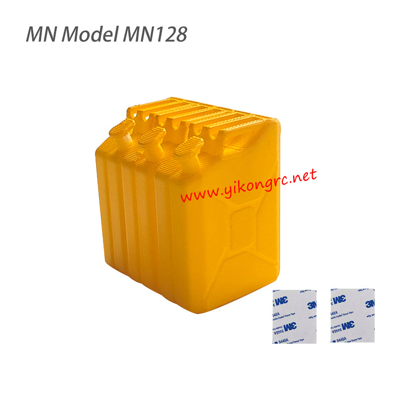 MN-RC MN-128 Parts Yellow Fuel Tank