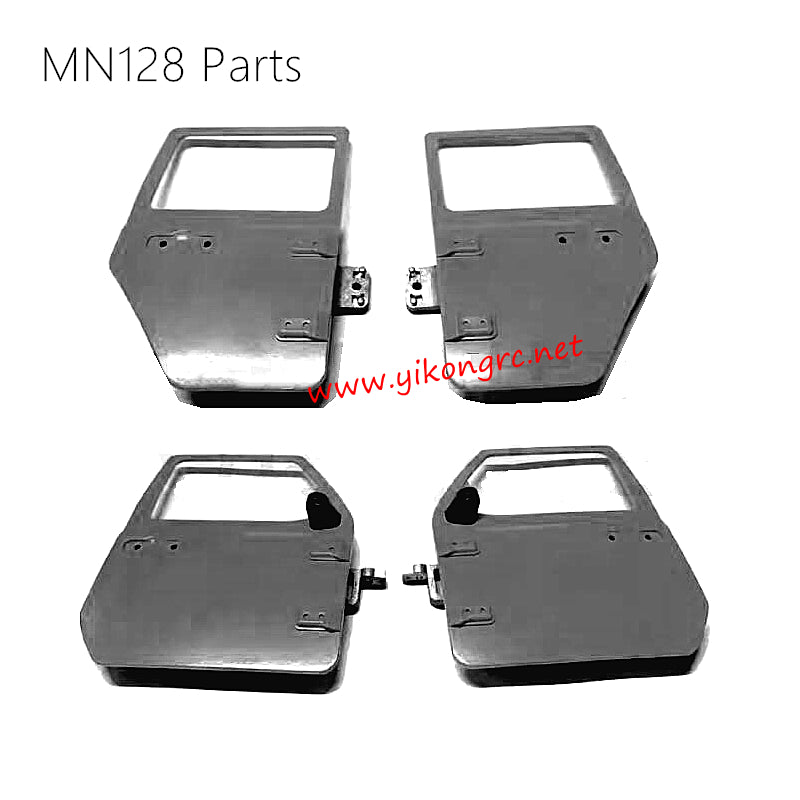 MN-RC MN128 RC Car Parts Front and Rear Door 128A-04 gray