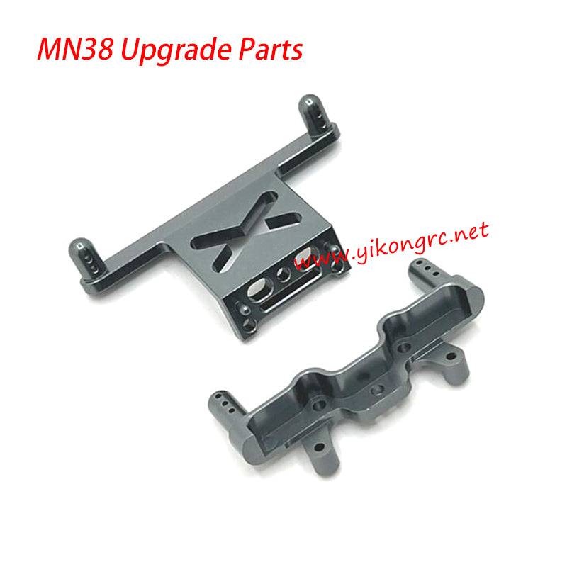 MN-RC MN38 RC Car Upgrade Parts Front and Rear Support gray